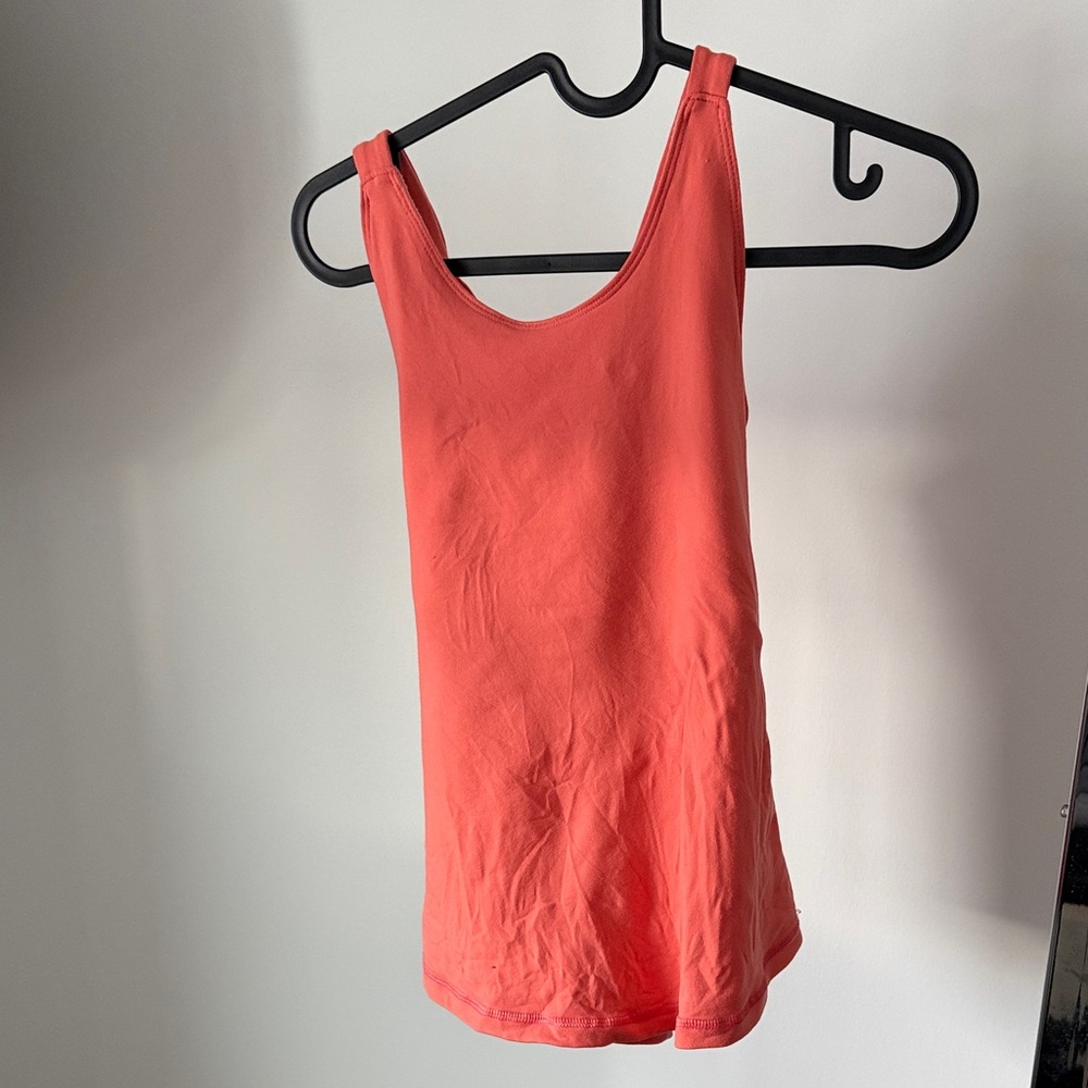 lululemon athletica Coral Scoop Tank Top